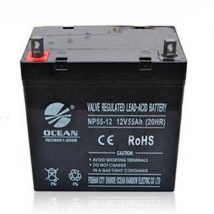 欧肖恩OCEAN蓄电池HY12-55胶体免维护12V55AH直流屏UPS配套