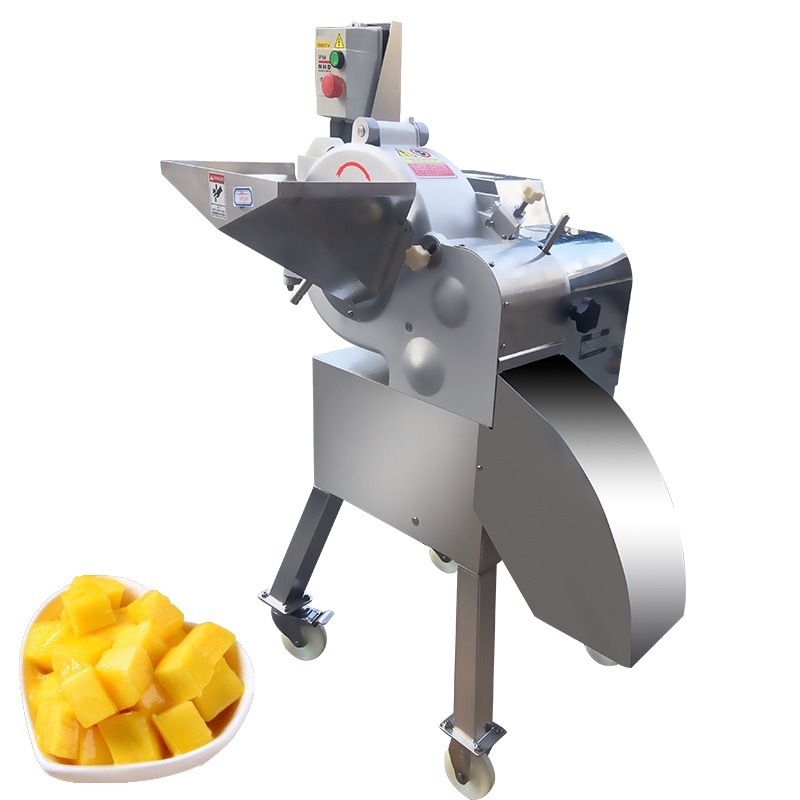 马来西亚电动凤梨切丁机 水果洋葱萝卜切方块机  出品佳TJ-800图片