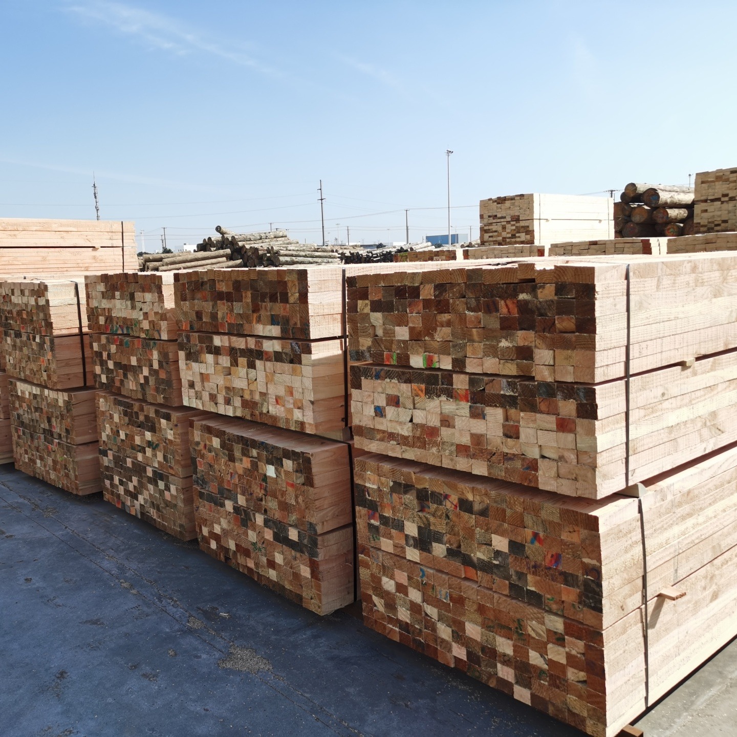 万家木业 进口木方批发 木方尺寸规格 木方加工厂家