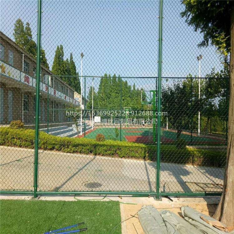 防护栏足球场	学校隔离栏	学校挡球栏4米*5米 学校运动隔栏网  角欧乐xb图片