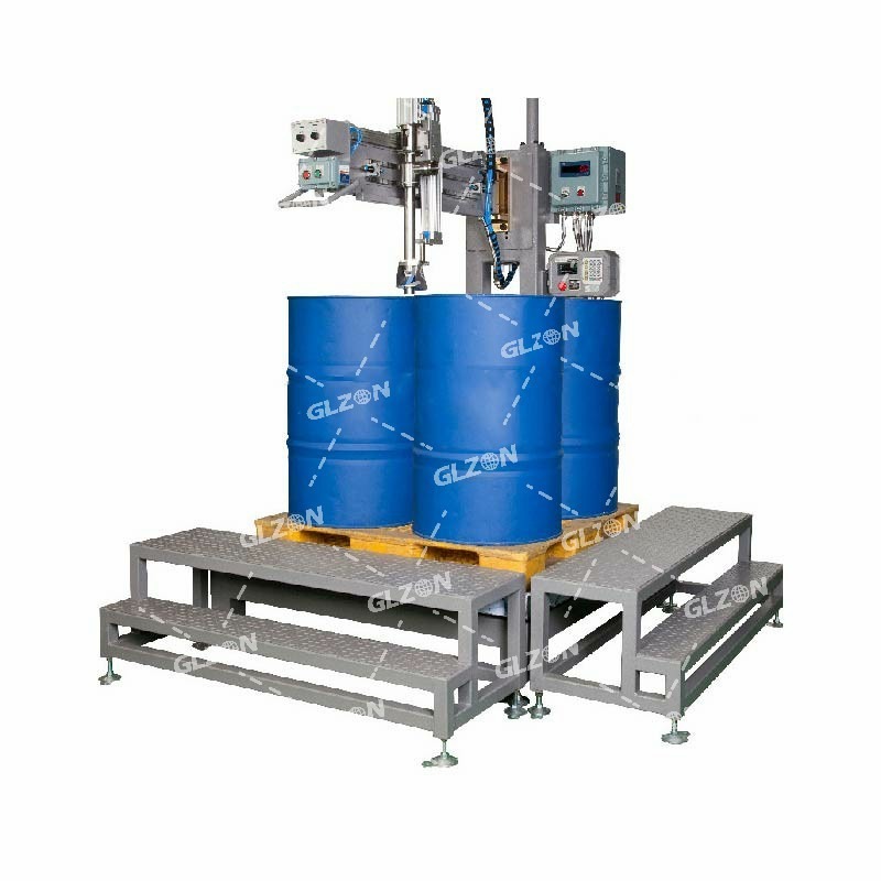 机油灌装机 1000公斤IBC吨桶强酸强碱灌装机生产设备