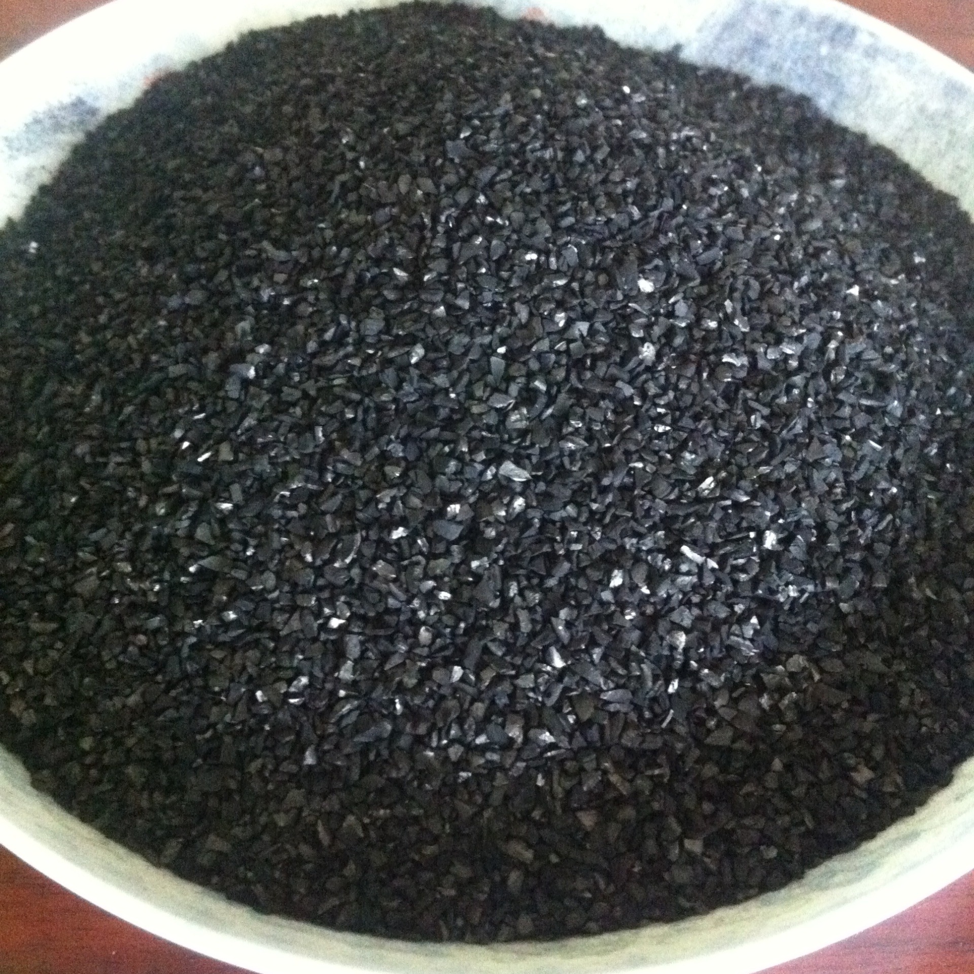 河南净水椰壳颗粒活性炭0.8-1-2-4mm优质椰壳颗粒活性炭图片