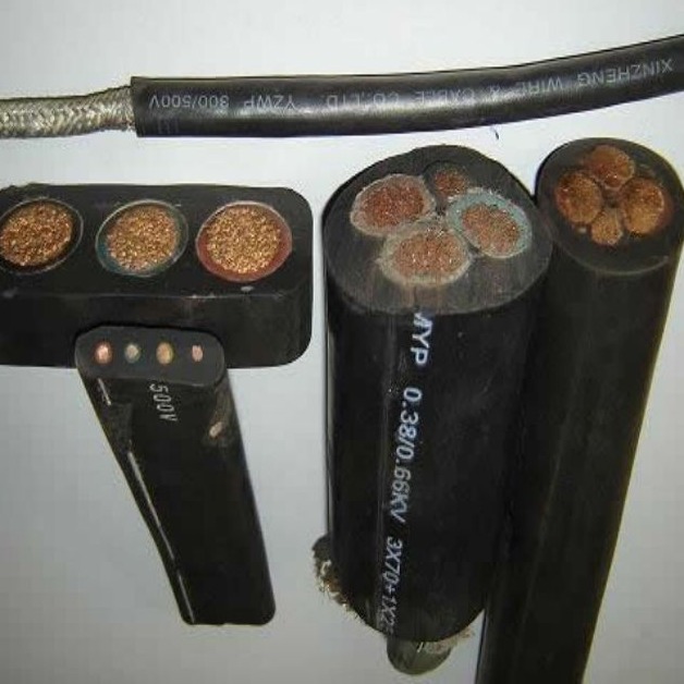 橡套电缆 采煤机专用 MC 0.38/0.66KV 3x240+1x95 厂家销售图片