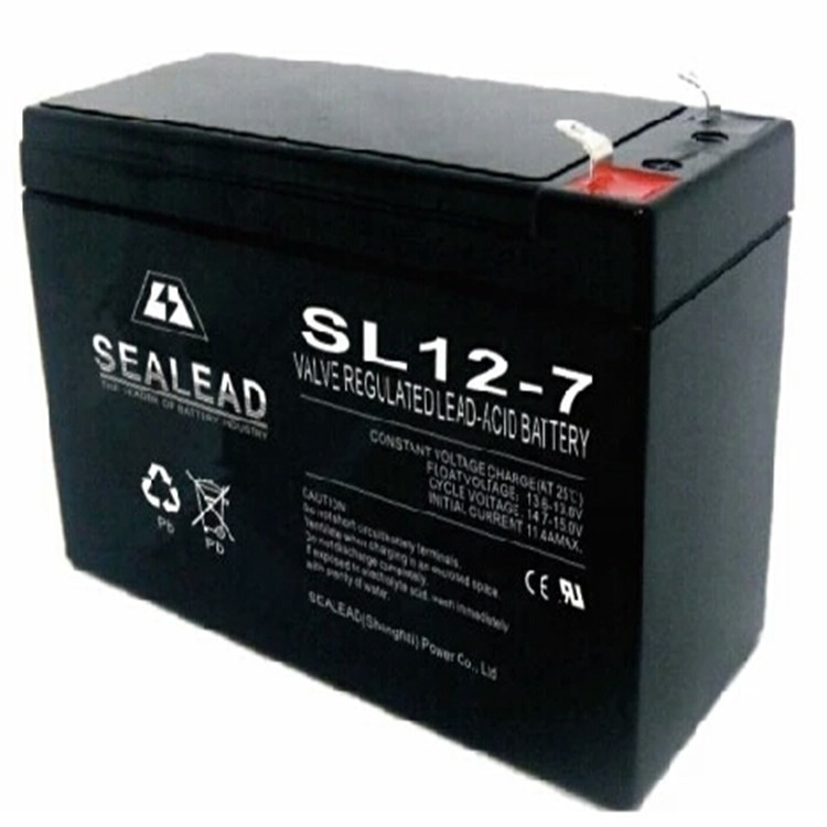 SEALEAD西力达蓄电池SL12-712V7AH安防消防电梯UPS电源
