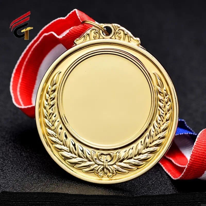 金属马拉松运动奖牌定做 金银铜金箔贴片 足球比赛奖牌定制 昌泰工艺