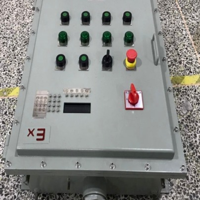 常富防爆 防爆电机控制箱铝合金空箱体成套设备配电箱接线动力照明400*300