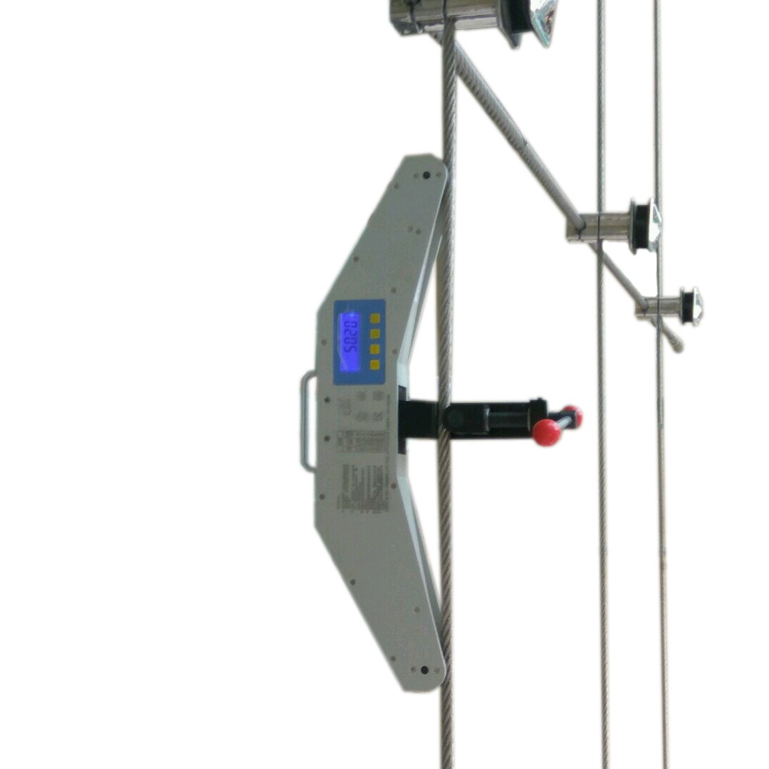 缆绳拉力仪主要技术参数 SL-10T金象源杆塔拉索张力检测装置 钢拉索索力检测装置 手持式数显工作测力仪