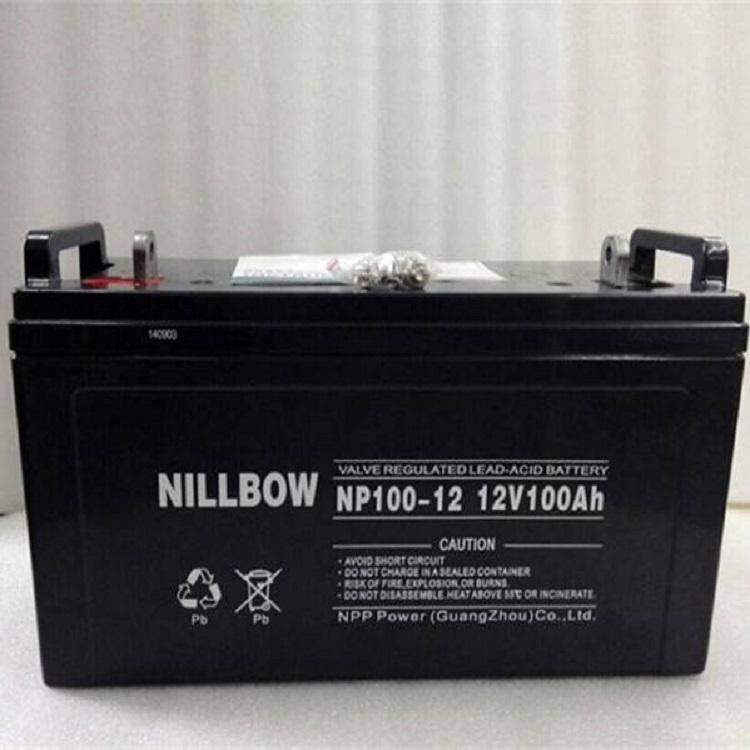 力宝NILLBOW蓄电池NP75-12 铅酸免维护12V75AH 直流屏配电柜电源