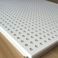 鲁剑供应冲孔铝板  镂空铝单板  铝蜂窝板冲孔加工 各种类型可定制