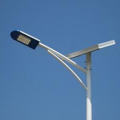 乾旭照明6米户外太阳能路灯 LED30w新农村高杆乡村道路灯 30瓦太阳能路灯