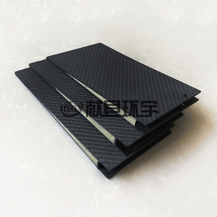 碳纤维复合板 高强度可加工定制碳纤维夹心复合板生产