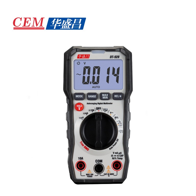 CEM华盛昌数字万用表电压电流测试仪高精度数显万用表DT-923B DT-928