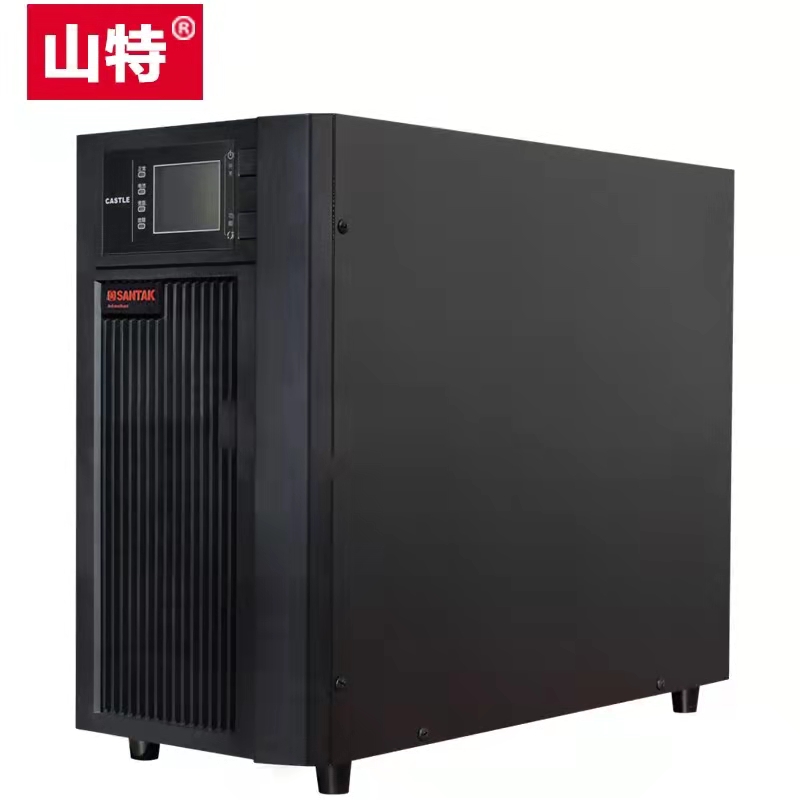 山特高频在线式UPS电源C1KS负载800W电梯机房稳压备用