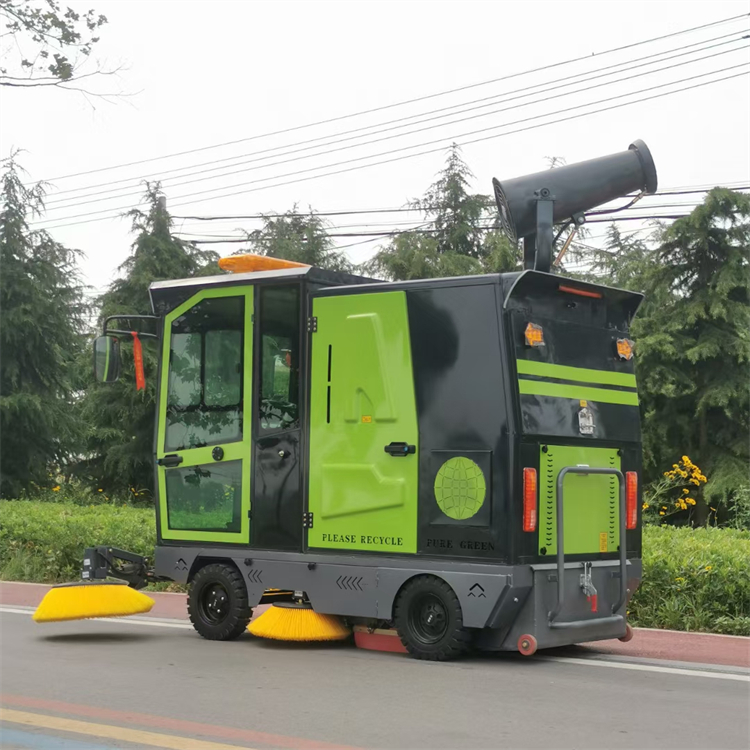 小型扫路清扫车 新能源扫地机 宏园 仓库物业环卫清扫车