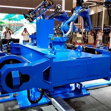 大型自动焊接设备 大工件机器人焊接机 全自动焊接设备 工业焊接机器人 自动化大型焊接机 赛邦智能