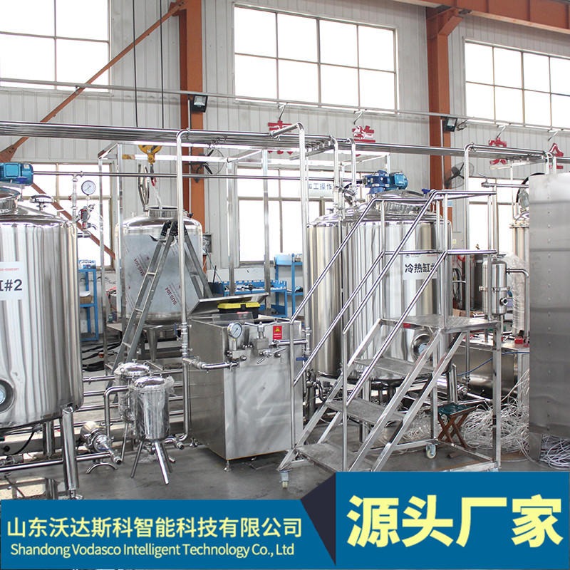 浓缩椰子汁加工制作设备 瓶装椰子汁生产机器 全自动椰子汁生产线图片