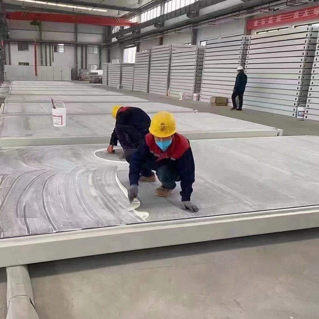 北京扎力普 高密度厢房式地板 防潮水泥板活动板房