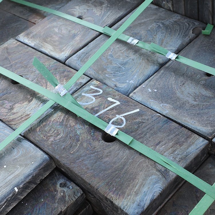 涵烨塑业 按需定制耐磨铸石板  煤仓衬板 铸石板材 压延微晶板