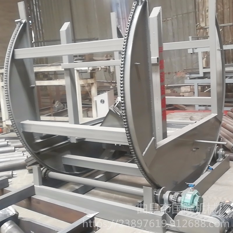 国隆 工业液压翻板机 180度板材翻转机 模具钢板翻板机