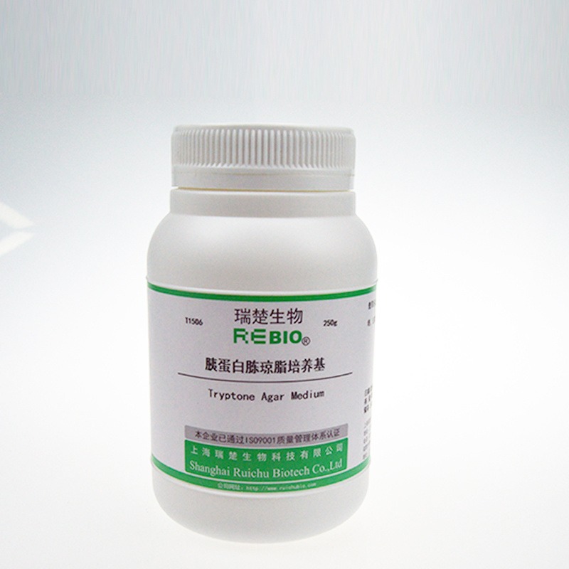 瑞楚生物 	胰蛋白胨琼脂培养基 用于布鲁氏菌属检验	250g/瓶  T1506 包邮图片