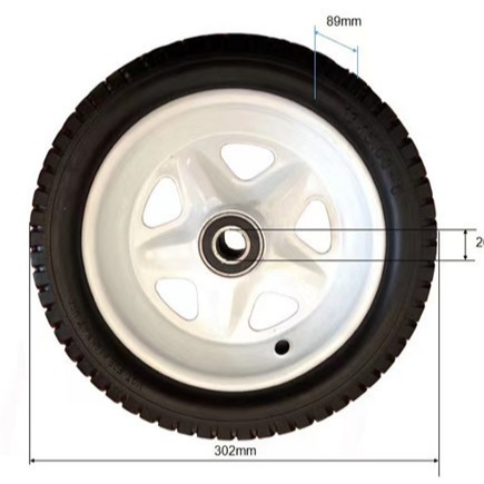 厂家直销13500-6实心轮子照明设备用实心轮