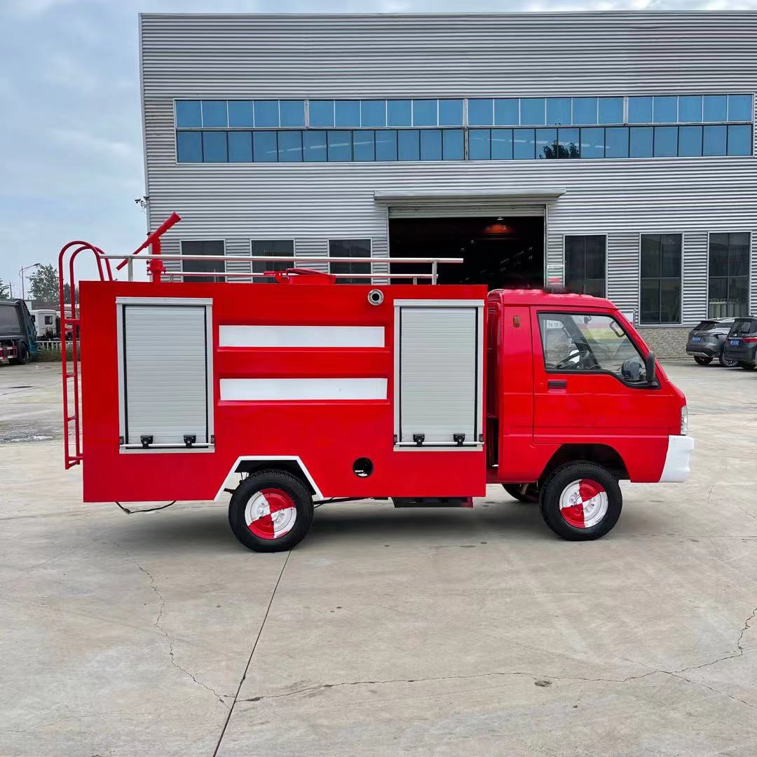 电动消防车 小型新能源2吨消防车 巡逻救援一体车 加大轮胎 续航久