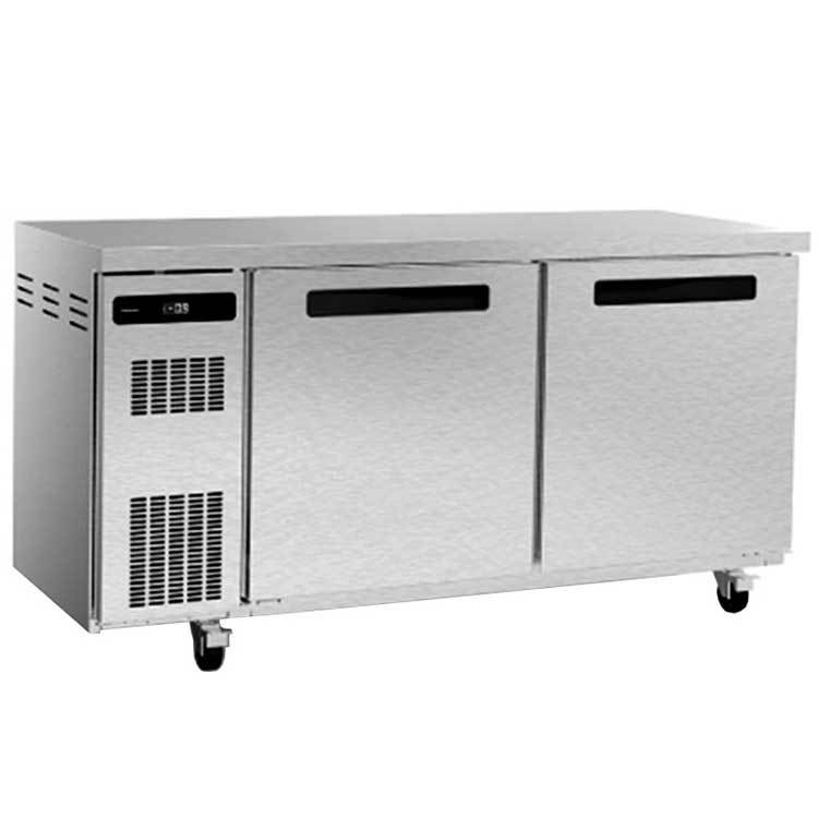 松下SUF-1570P 松下冷冻工作台冰箱 松下二门冷冻操作台 商用不锈钢平台冷柜 松下1.5米风冷平台冷冻柜