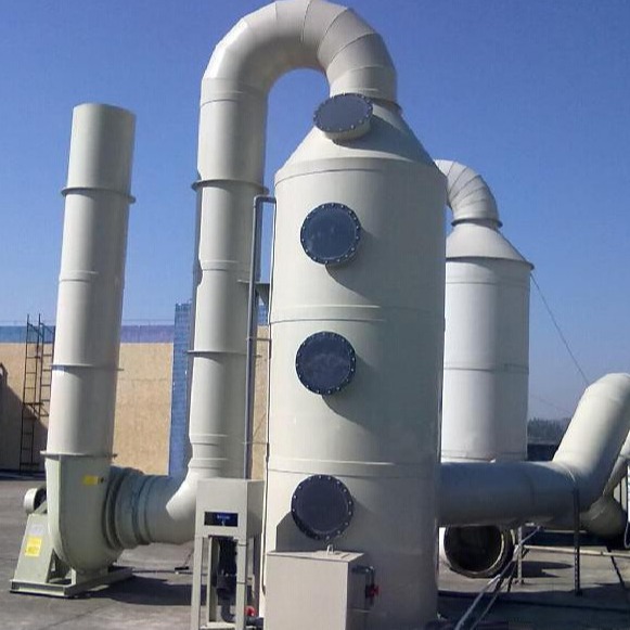 废气处理 喷淋塔除味设备  三层喷淋环保设备  按需定制 沧诺环保供应