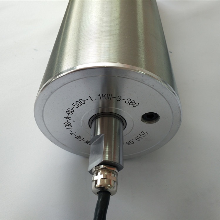 格瓦电滚筒厂家 抽屉式伸缩皮带机TM138电动滚筒 DM138-800-0.5-1.1-380