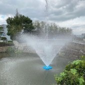 泉净厂家生产河道喷泉曝气机-浮水式喷泉曝气机  深水曝气机