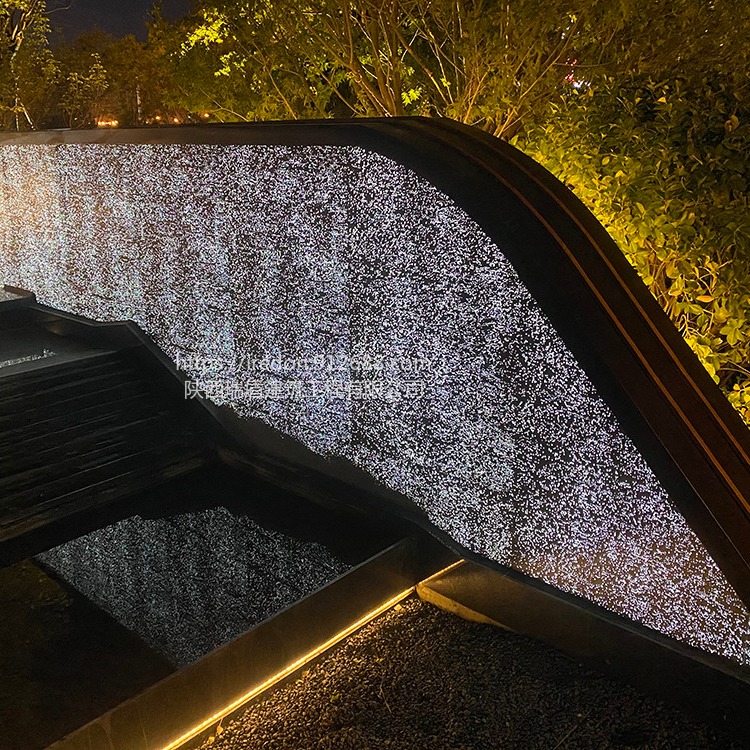 IREDON园林城市改造透光水泥坐凳混凝土浇筑型
