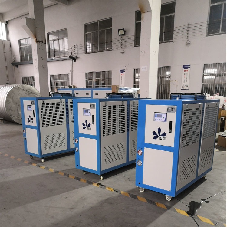 佑维厂家直销30匹风冷式工业冷水机 注塑冷冻机工业制冷机小型冰水机组