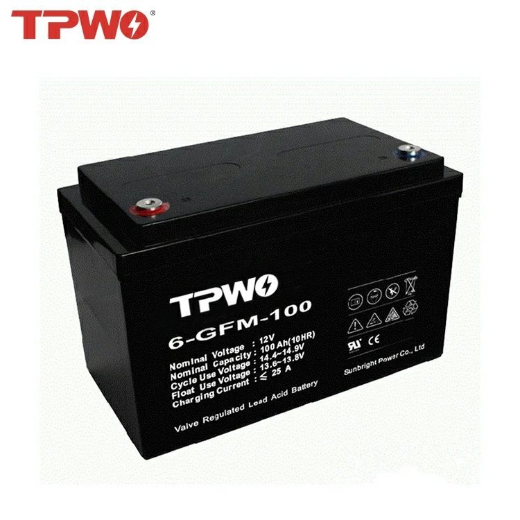 TPWO蓄电池NP100-12 12V100AH应急电源 直流屏 UPS配套