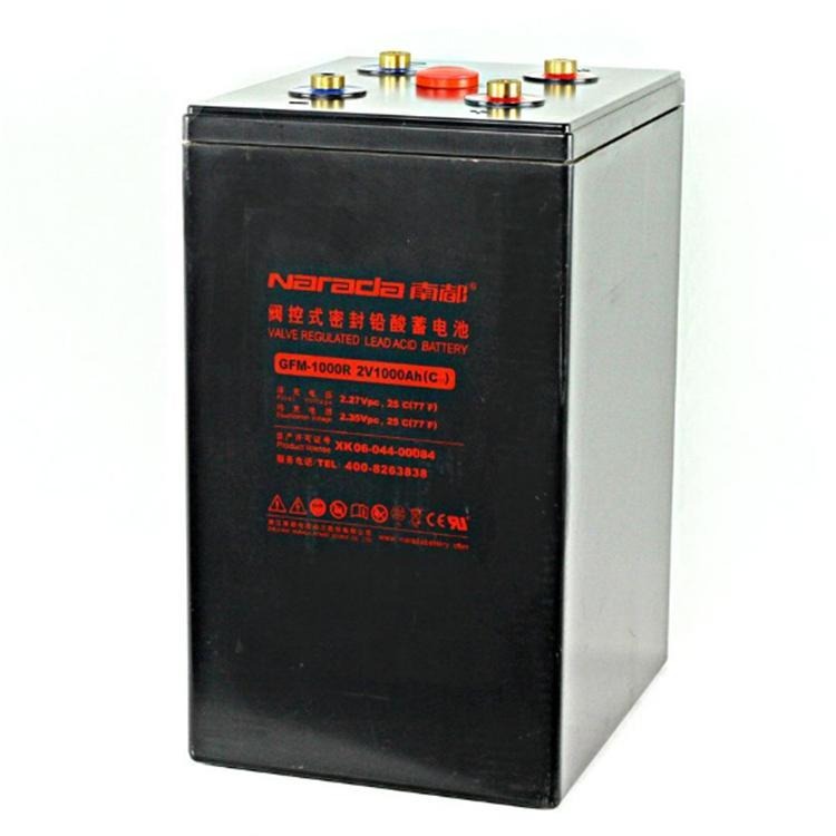 直销 南都蓄电池GFM-1000E Narada电池2V1000AH 电力用铅酸蓄电池 参数报价