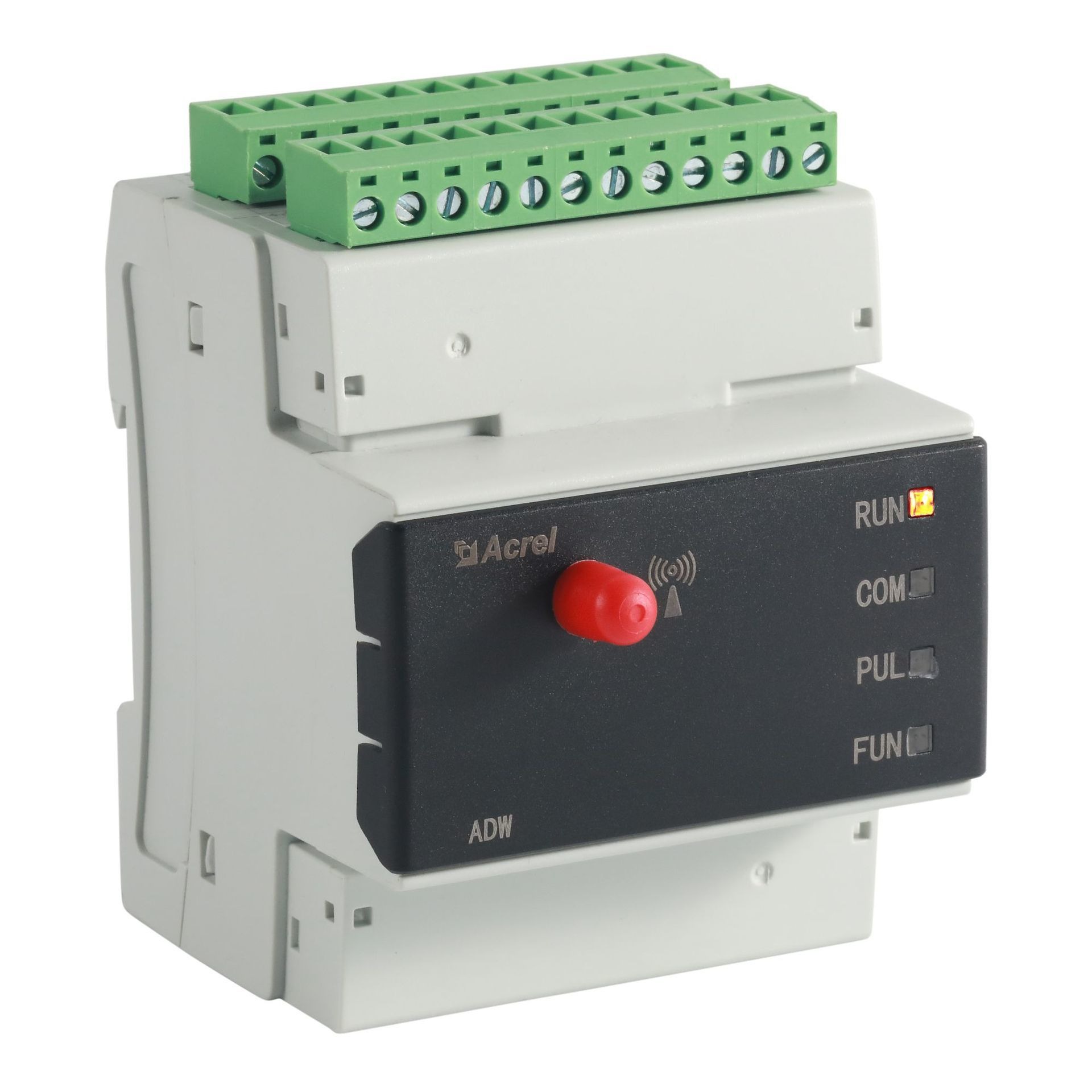 LORA无线计量电表 安科瑞ADW220-D16-1S 企业用电监测仪表智能集抄电能表 多回路用电监测图片