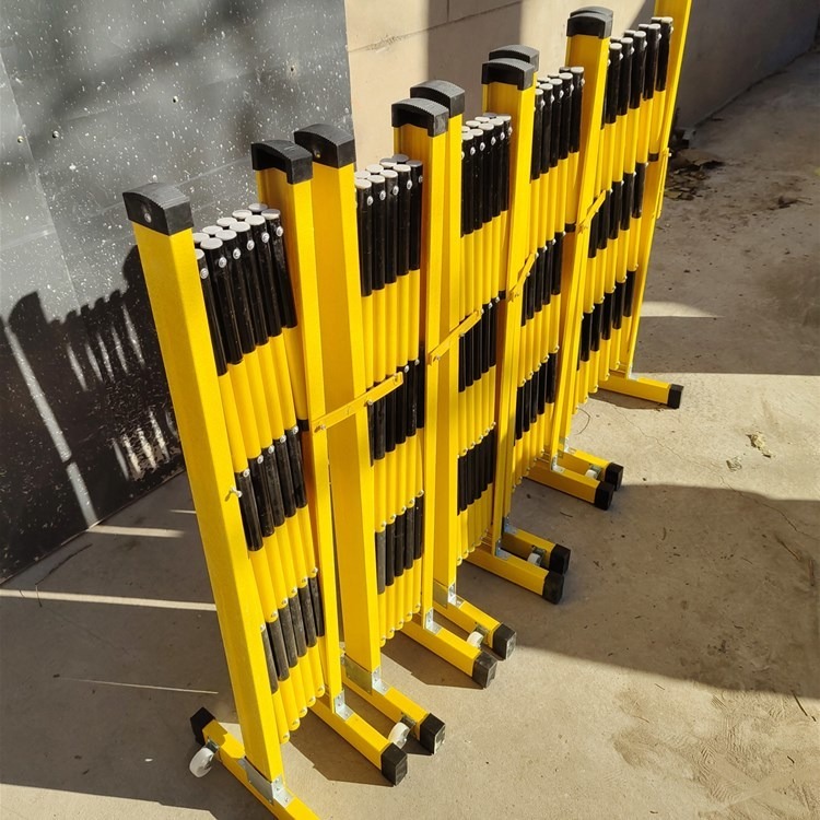 施工玻璃钢安全围栏 伸缩移动管状防护栏 道路防护隔离安全护栏定做