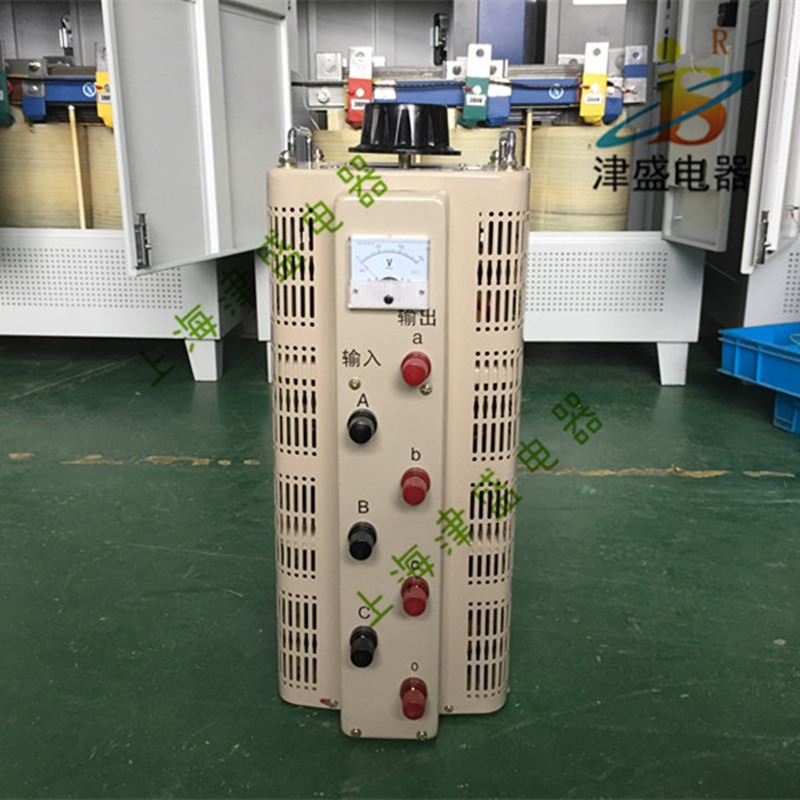 上海津盛厂家现货批发TSGC2J-20KVA9KVA 15KVA三相调压变压器 定做0-500V三相接触式升温调压器图片