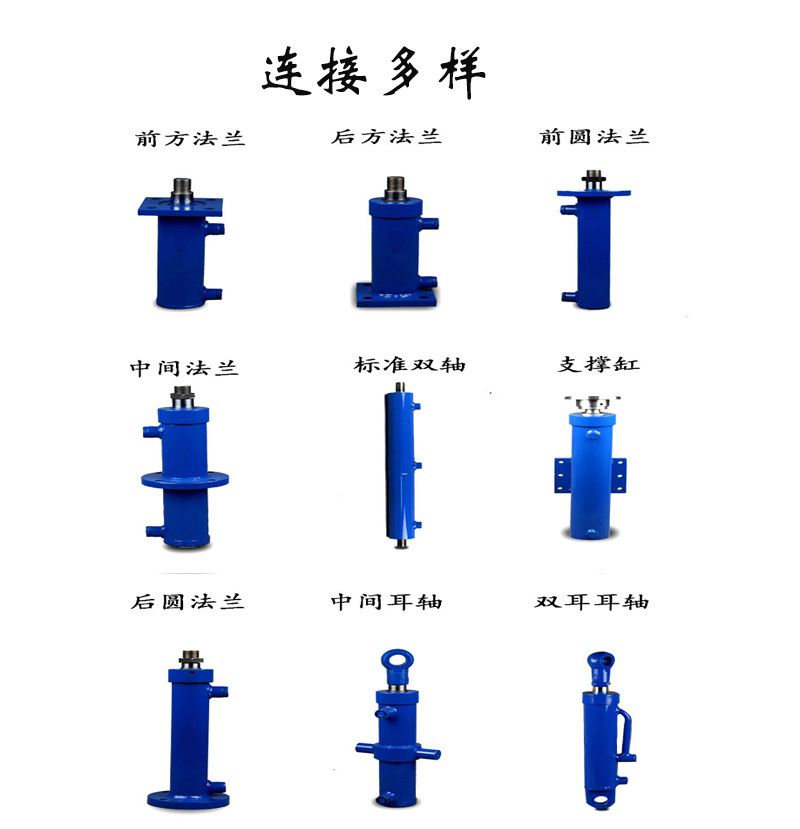 鲁鑫 供应柳州SJYG90/60-800机械摆动双出杆液压油缸示例图6