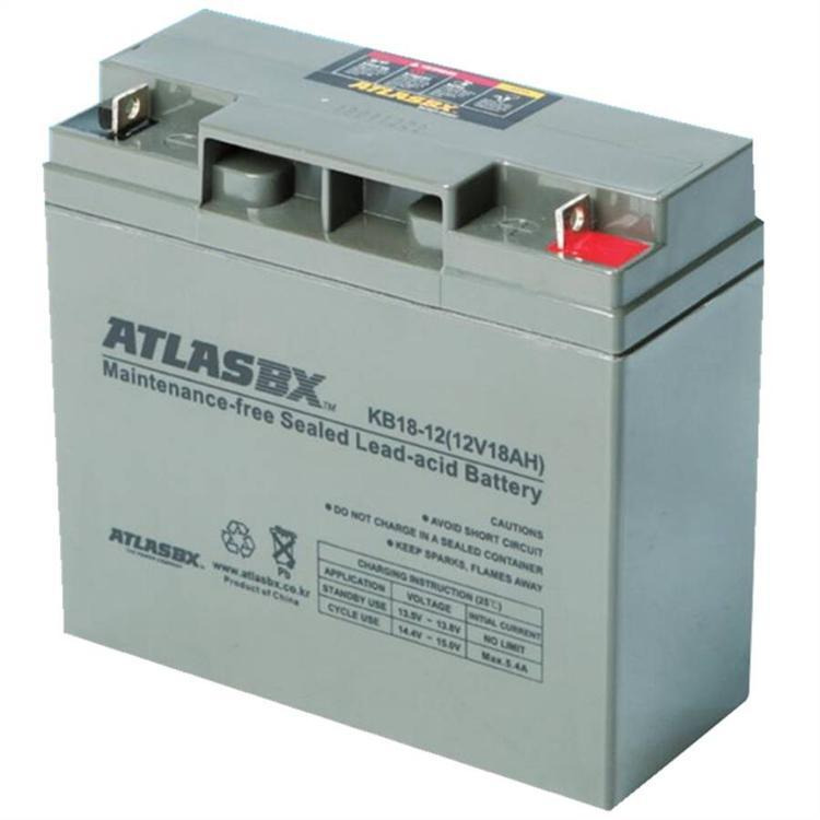韩国ATLASBX蓄电池ITX80D 12V80AH汽车启动 船舶配套
