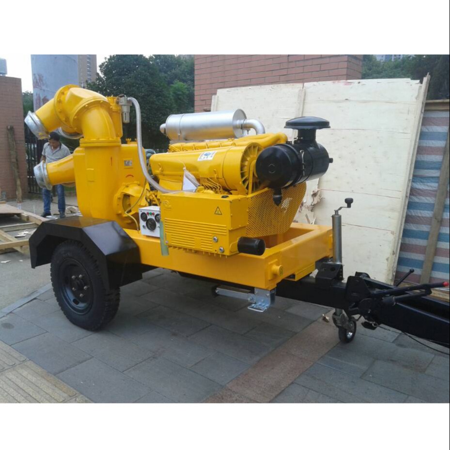 自吸泵 真空辅助自吸泵 拖车式大流量排水泵 汉能 HC-ZKXZ系列 品质保证