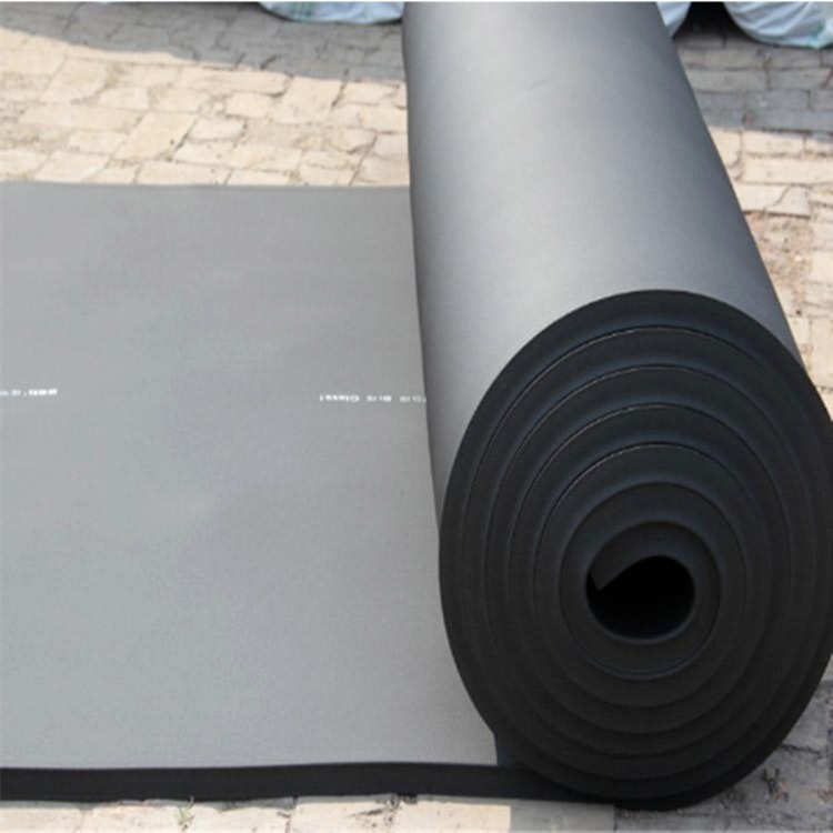 华能亚龙橡塑保温材料B1级橡塑板管 橡塑保温板厂家 规格齐全可定做