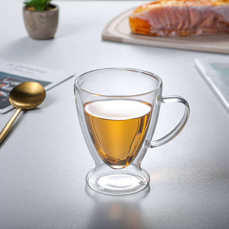 高硼硅玻璃杯 咖啡杯玻璃水杯 亿诺 高硼硅玻璃水杯450ml 常年出售