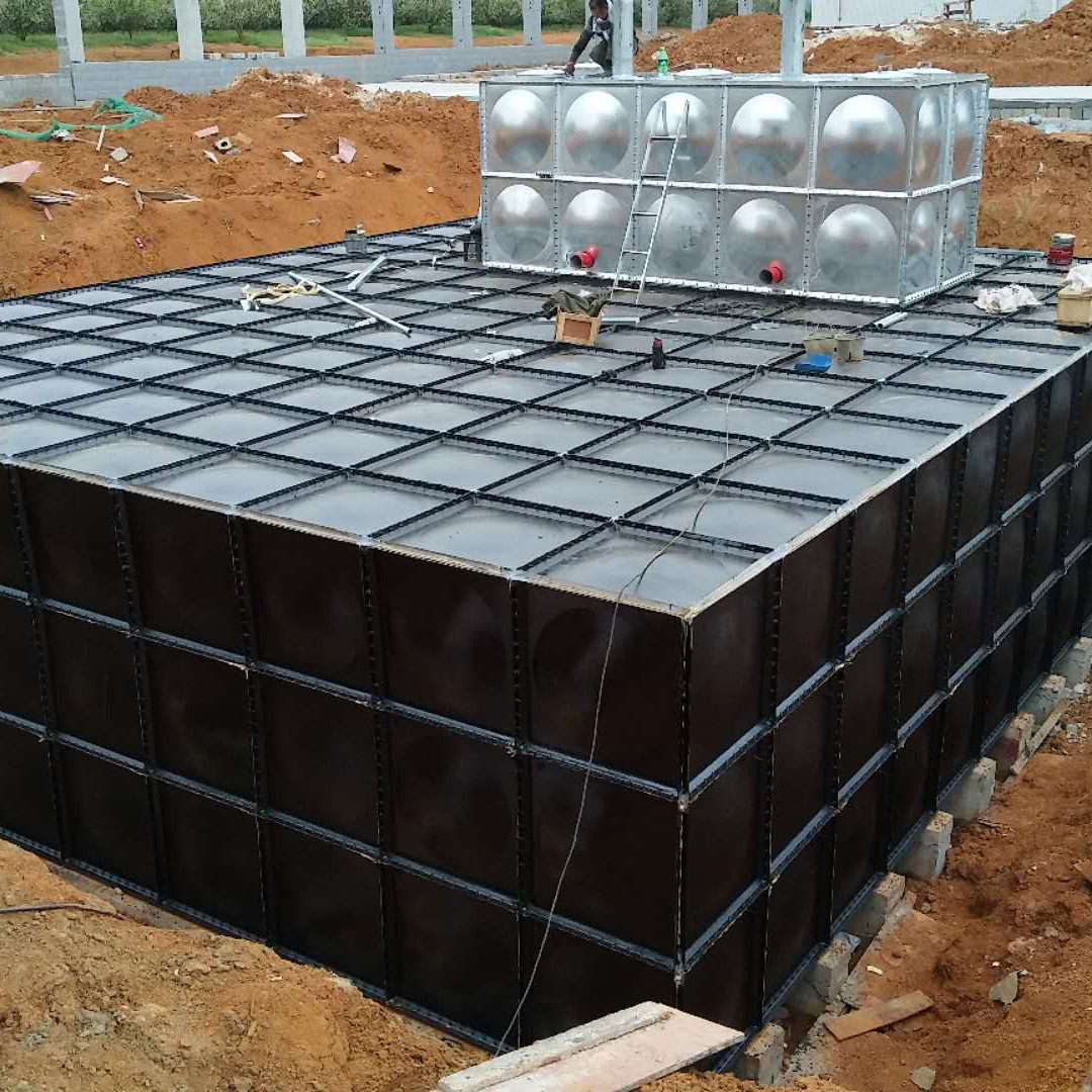 润平供水生产厂家抗浮地埋式消防箱泵一体化自动稳压给水成套设备供应