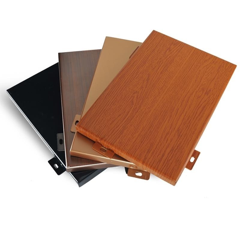 2.5mm铝单板 厂家定制木纹铝单板 可根据图纸定制包柱造型 厂家直销每平方节省5-10元