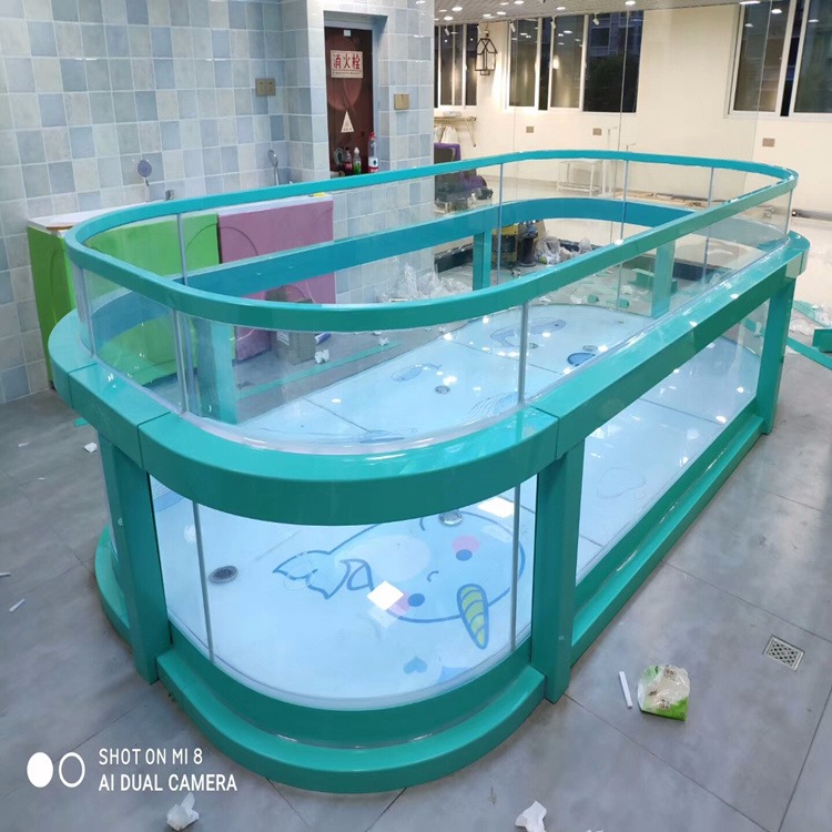 银川婴幼儿游泳设备 母婴店商用全套游泳缸 儿童游泳馆恒温泳池