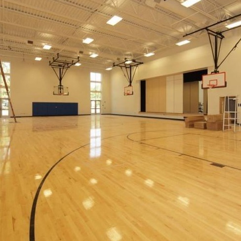 森舒制造 篮球场木地板 室内篮球场木地板 室内运动防滑木地板 免费邮寄样品