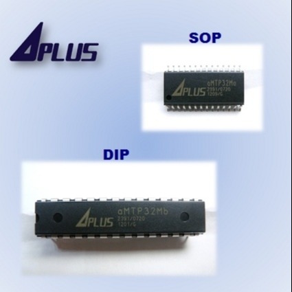 aMTP32M  SOP  APLUS 语音ic  长达100,000s时间的ROM编程/擦除周期