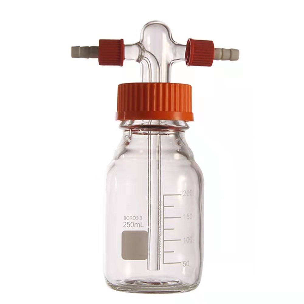 洗瓶高硼硅玻璃 缓冲瓶 密封性强