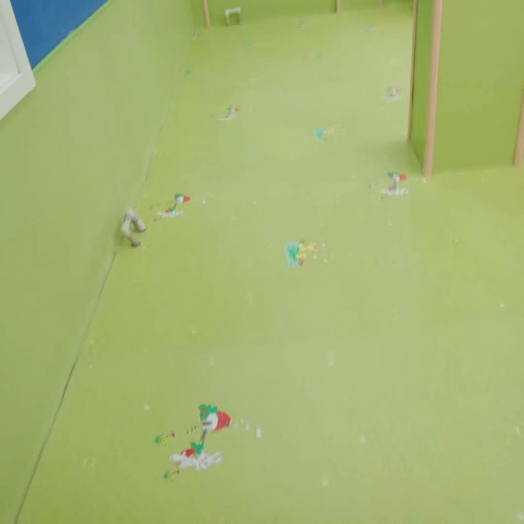 幼儿园PVC地板 卡通图案儿童房塑胶地板 地板革