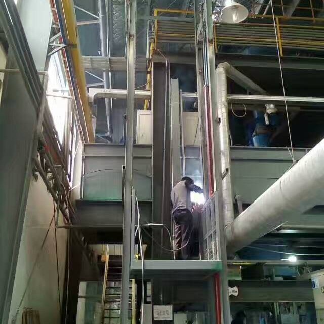 液压货梯 启运生产工厂货梯 液压轿厢式货梯 货运电梯